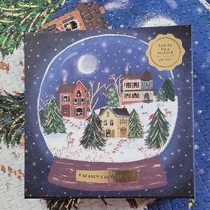 Winter Wonderland Snow Globe Puzzle